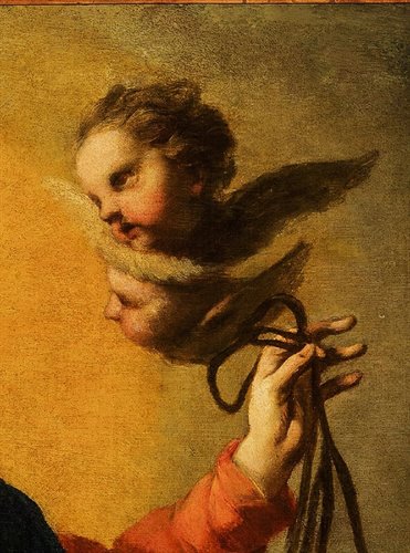 Madonna in gloria col Bambino ed Angeli